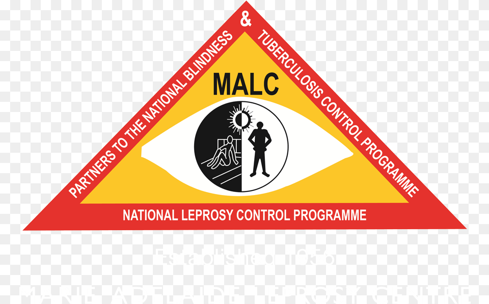 Marie Adelaide Leprosy Centre, Sign, Symbol, Person, Triangle Free Png Download