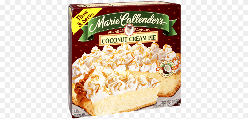 Marie Callender39s Coconut Cream Pie Frozen, Birthday Cake, Cake, Dessert, Food Free Transparent Png