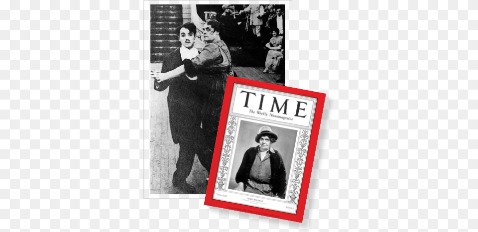 Marie Dressler Amp Charlie Chaplin Marie Dressler Charlie Chaplin, Adult, Person, Man, Male Free Transparent Png