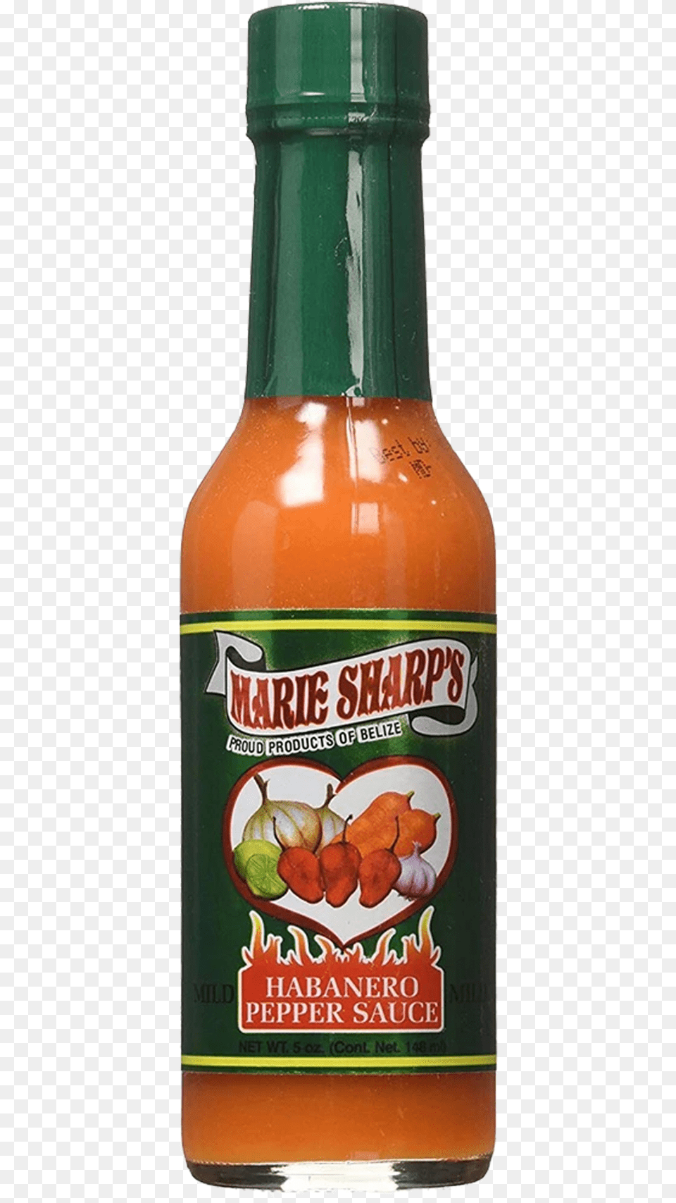 Marie Sharp S Habanero Pepper Sauce Mild Marie Sharp, Food, Ketchup, Alcohol, Beer Png