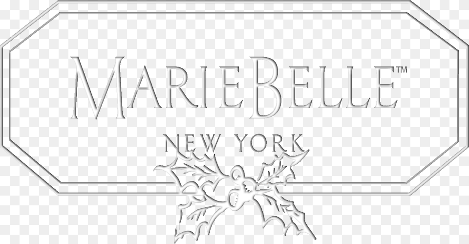 Mariebelle New York Logo Line Art, Leaf, Plant, Outdoors, Nature Free Png