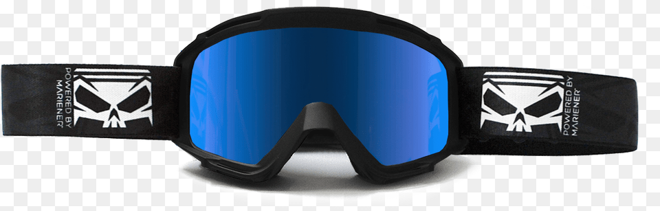 Mariener Motocross Goggles Black Ice Blue Electric Blue, Accessories Free Transparent Png