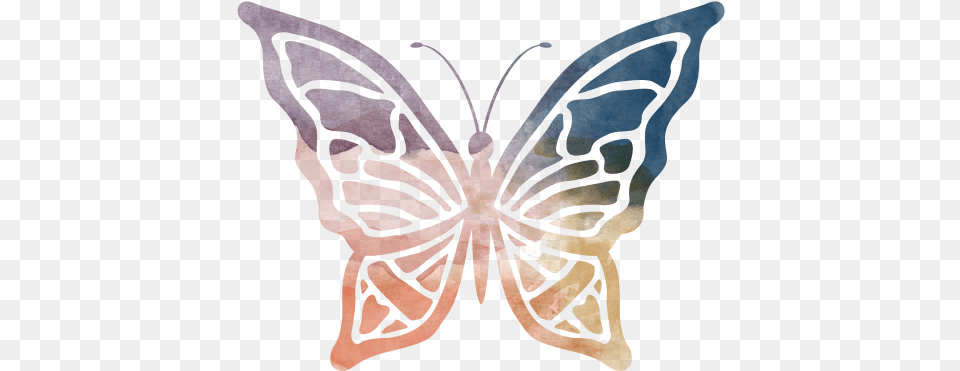Marietta Goldman Creating Peace And Calm Watercolor Butterfly, Symbol, Emblem, Person, Art Free Transparent Png