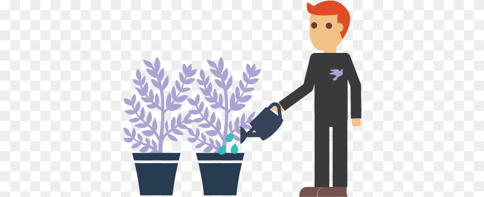 Marijauna Cannabis Production Watering Plant Illustration, Potted Plant, Outdoors, Person, Baby Free Transparent Png