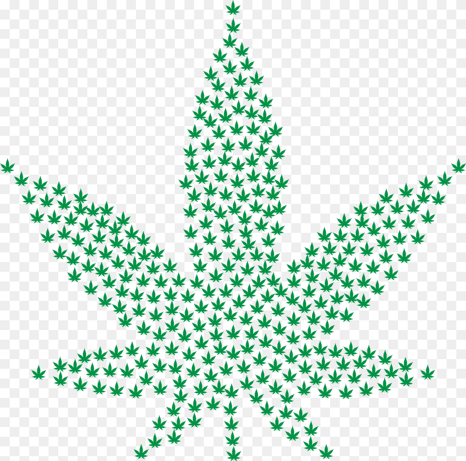 Marijuana Clipart, Green, Leaf, Plant, Pattern Free Png