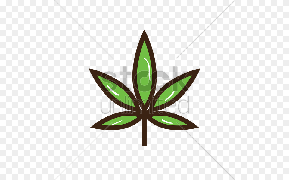 Marijuana Leaf Vector Image, Plant, Weed Free Transparent Png