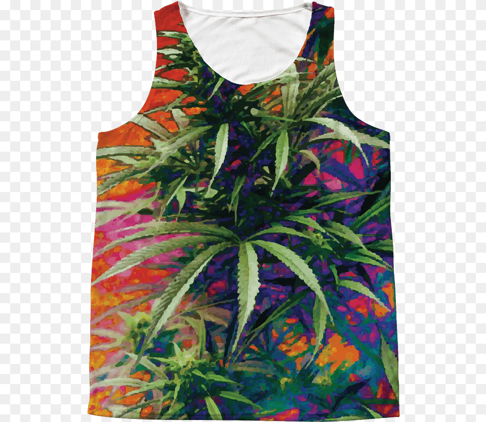 Marijuana Plant Allover Print Fondo De Pantalla Humo Marihuana, Clothing, Vest, Tank Top Free Png Download