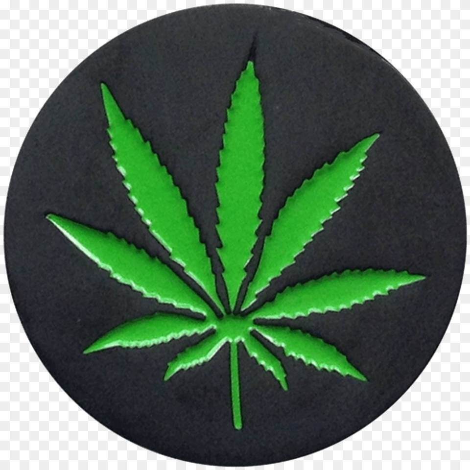 Marijuana Pot Leaf Weed Ball Marker Amp Hat Clip, Plant, Hemp Free Png Download