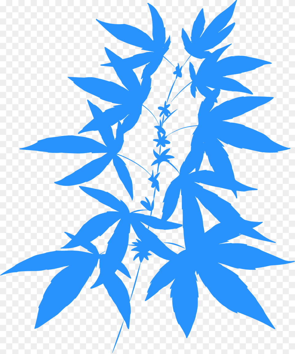 Marijuana Silhouette, Leaf, Plant, Animal, Fish Png