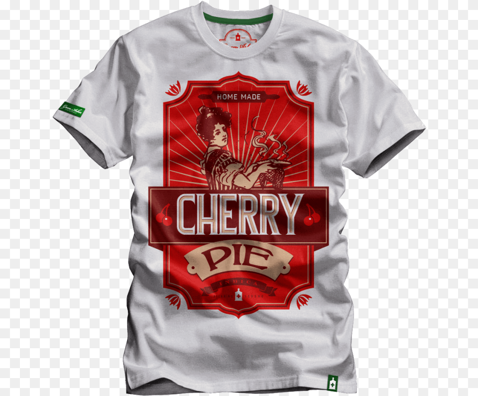 Marijuana Strain T Shirts Cannabis Inspired Apparel Cherry Pie Strain Shirt, Clothing, T-shirt, Baby, Person Free Transparent Png