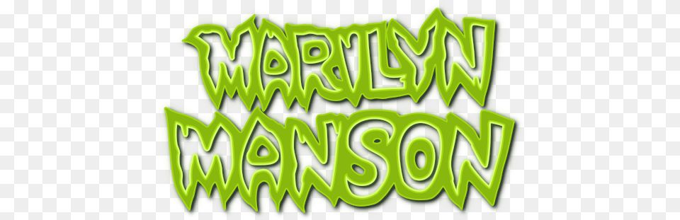 Marilyn Manson Marilyn Manson Logo, Green, Birthday Cake, Cake, Cream Free Png