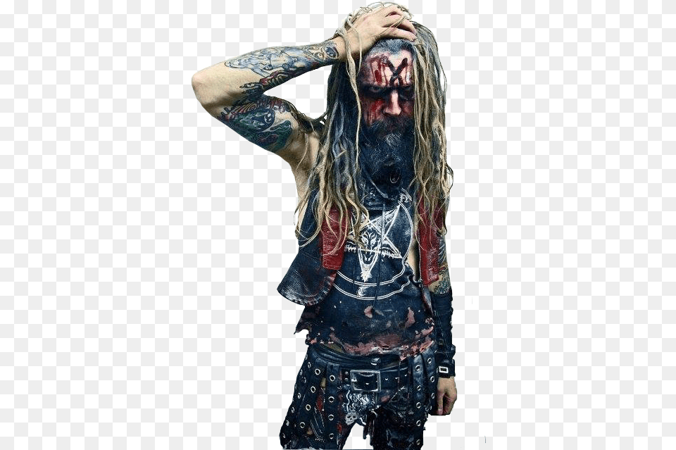 Marilyn Manson Rob Zombie Concert, Person, Skin, Tattoo, Adult Png Image