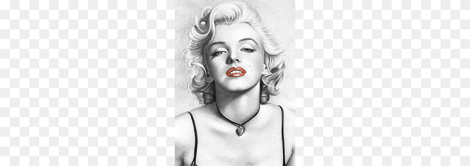 Marilyn Monroe Art, Woman, Female, Drawing Free Transparent Png