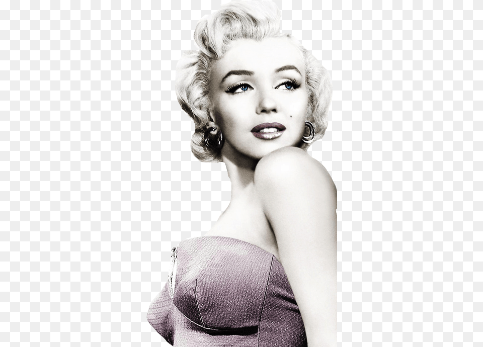 Marilyn Monroe Black And Pink Marilyn Monroe, Adult, Wedding, Portrait, Photography Png Image