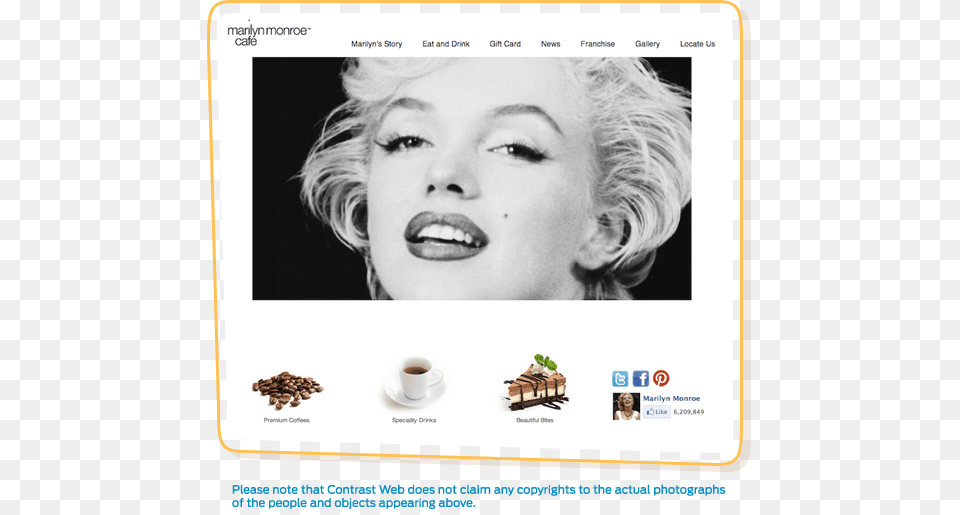 Marilyn Monroe Cafe Homepage Marilyn Monroe If I39d Followed Rules Ceramic Heat Morphing, Adult, Female, Person, Woman Free Png Download
