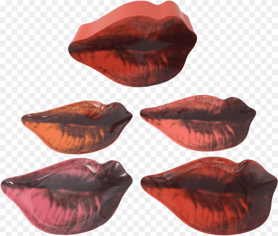 Marilyn Monroe Lip Trinket Dishes By Andy Warhol Lips Stamped De Andy Warhol, Flower, Petal, Plant, Accessories Free Png