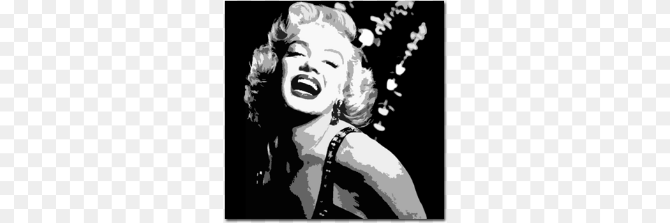 Marilyn Monroe Pop Art Marilyn Monroe, Face, Happy, Head, Laughing Free Png