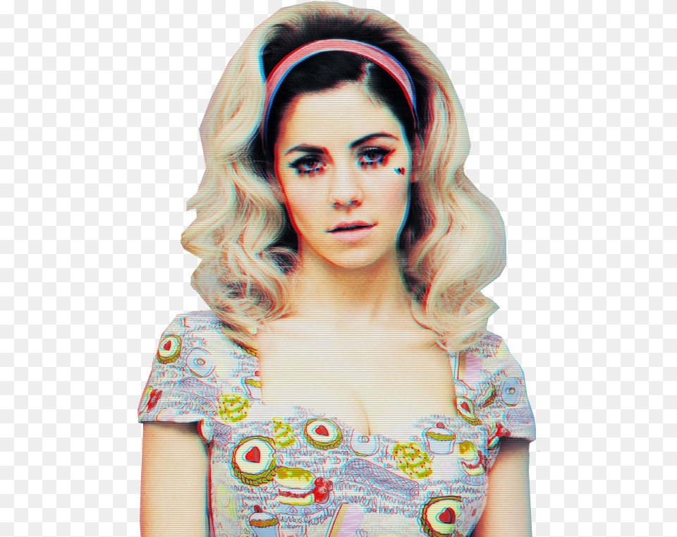 Marina And The Diamonds Lana Del Rey And Florence Welch, Portrait, Photography, Person, Smile Png Image