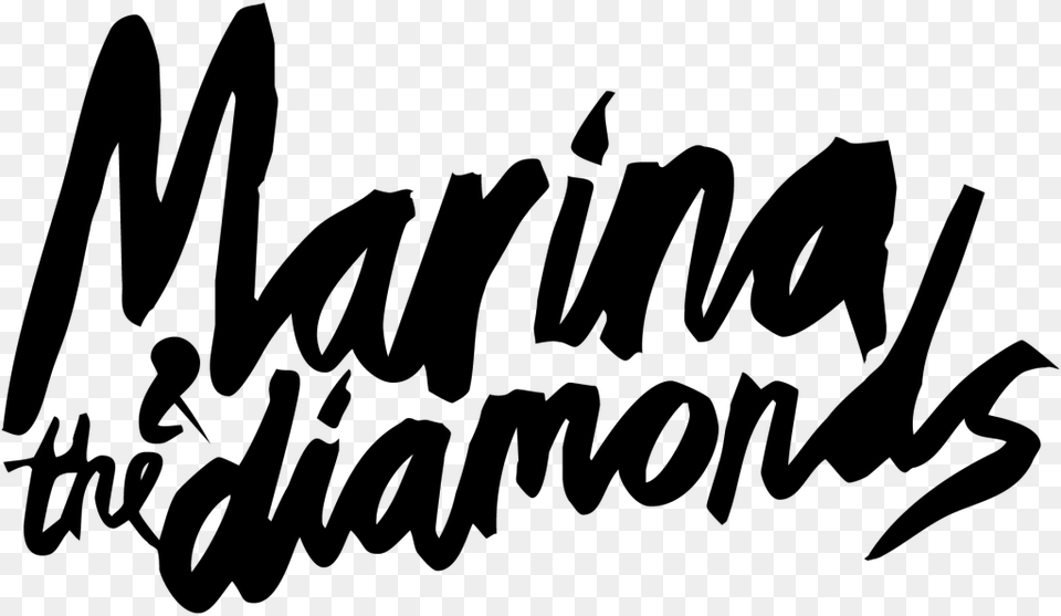 Marina And The Diamonds Logo Marina And The Diamonds The Family Jewels Acoustic, Gray Free Png