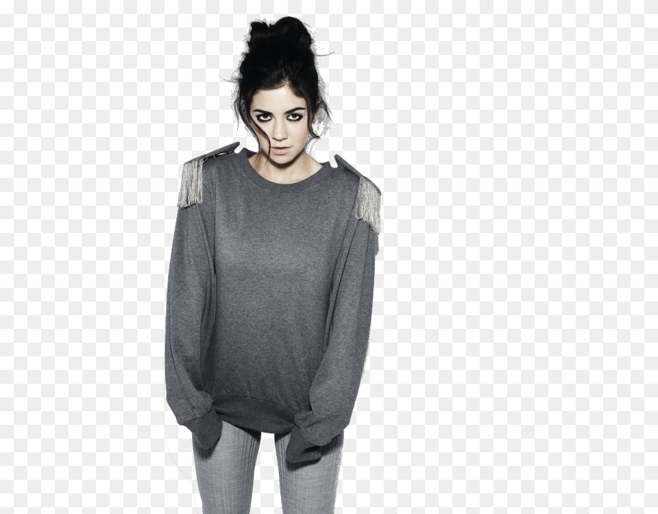 Marina And The Diamonds Marina And The Diamonds, Person, Long Sleeve, Photography, Portrait Png Image