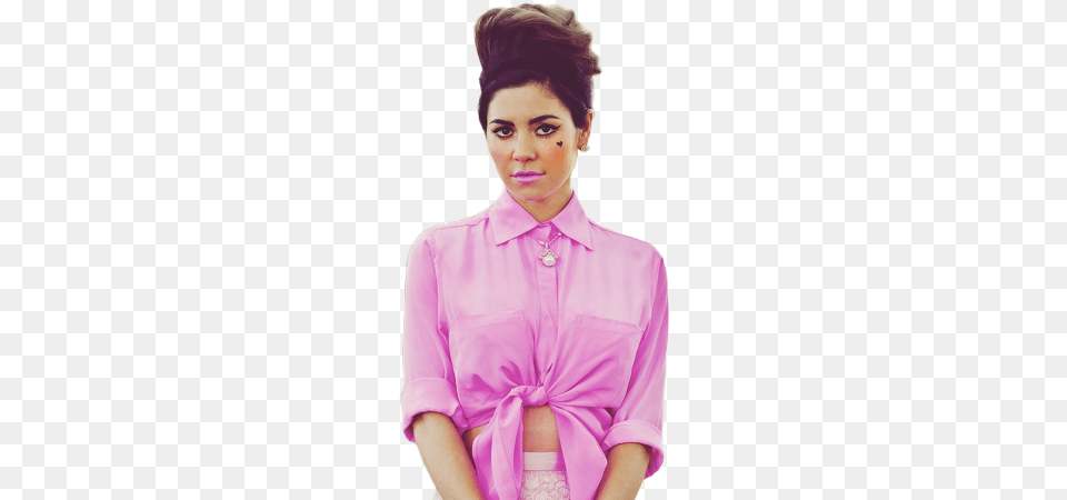 Marina And The Diamonds Marina And The Diamonds, Blouse, Clothing, Adult, Female Free Transparent Png