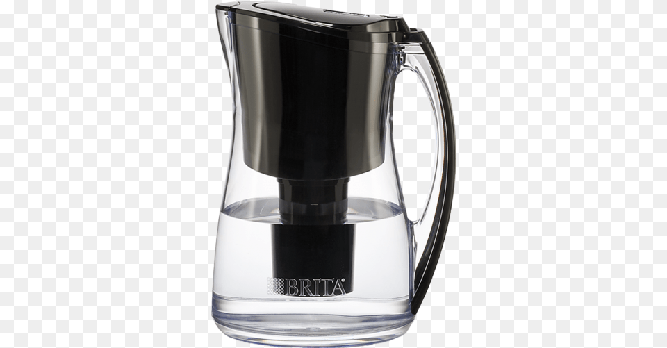 Marina Water Pitcher Has A Contemporary Round Drip Coffee Maker, Jug, Water Jug, Bottle, Shaker Free Png Download