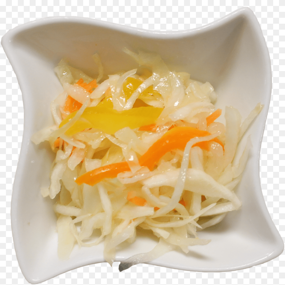 Marinated Cabbage Salad Cabbage, Plate, Food, Produce Free Transparent Png