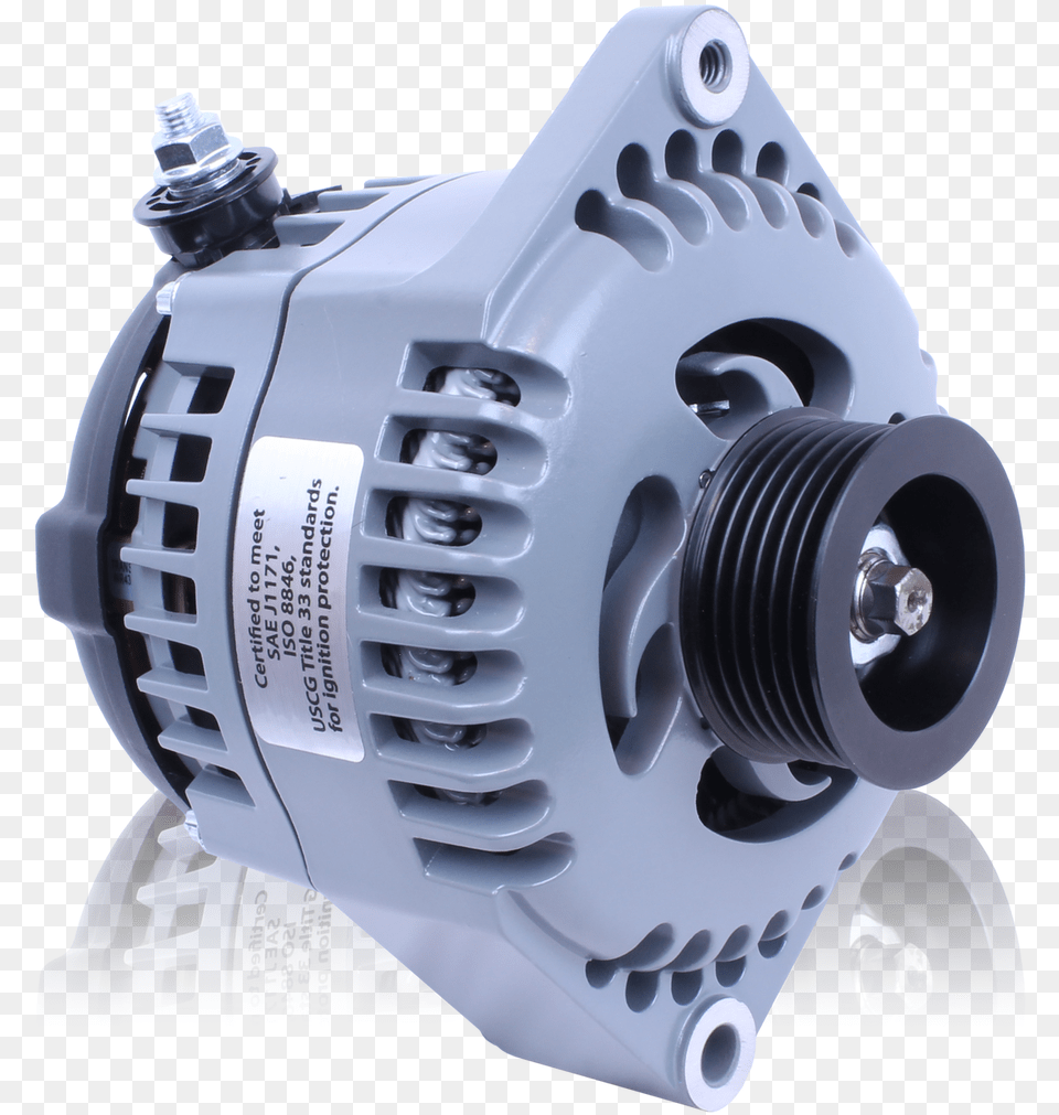 Marine 170 Amp High Output Alternator For Ski Wake Rotor, Machine, Motor, Spoke, Engine Free Transparent Png