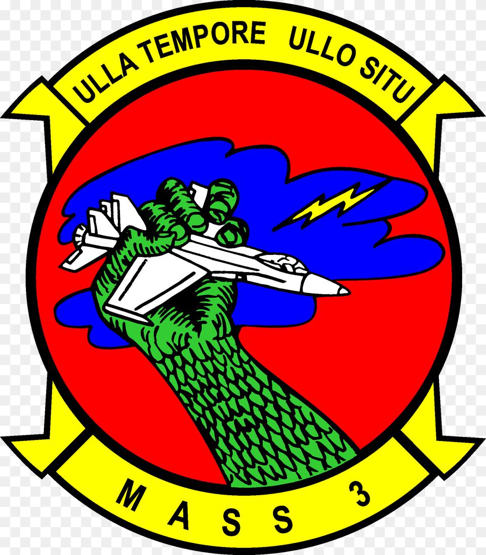 Marine Air Support Squadron, Logo, Badge, Symbol, Person Png Image
