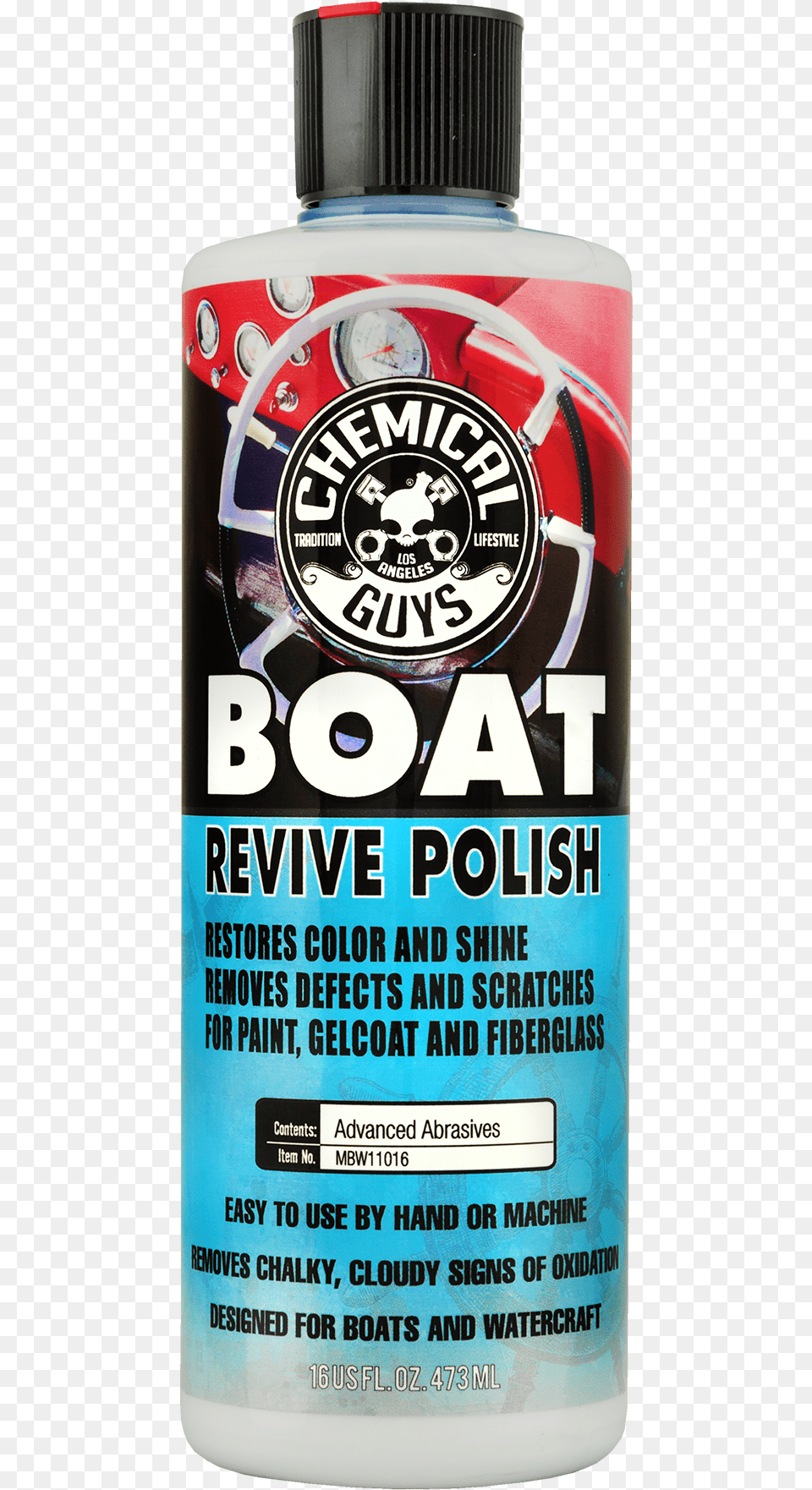 Marine And Boat Revive Polish Chemical Guys Marine And Boat Revive Polish, Bottle, Cosmetics, Perfume Png Image