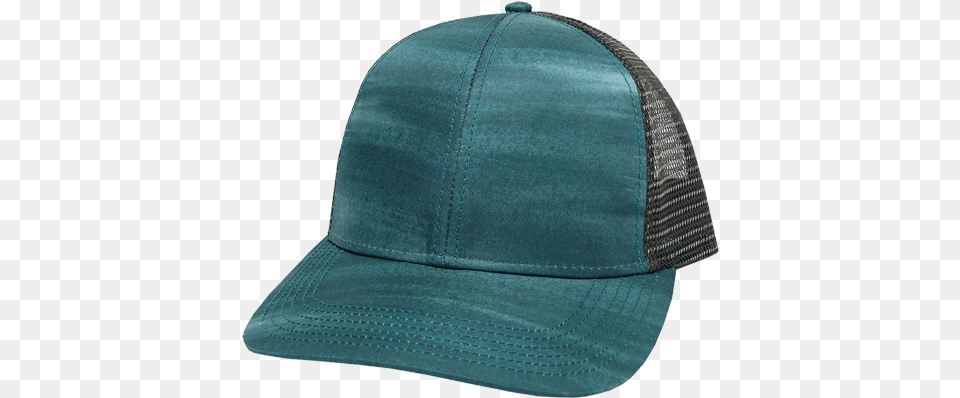 Marine Blue Brushstroke Trucker Baseball Cap, Baseball Cap, Clothing, Hat Free Png Download