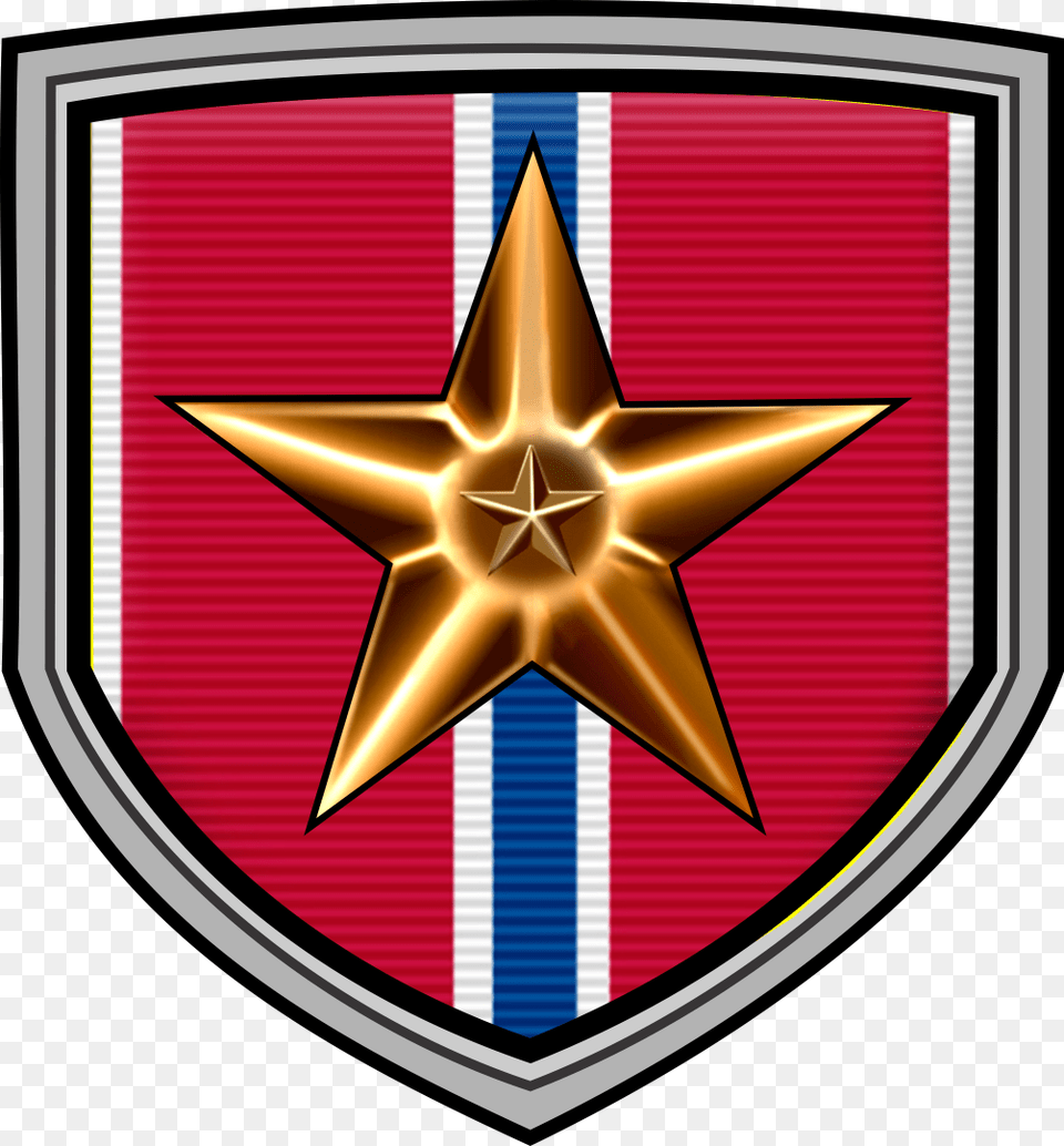 Marine Corps Bronze Star Medal Sticker Emblem, Armor, Symbol, Shield Free Transparent Png
