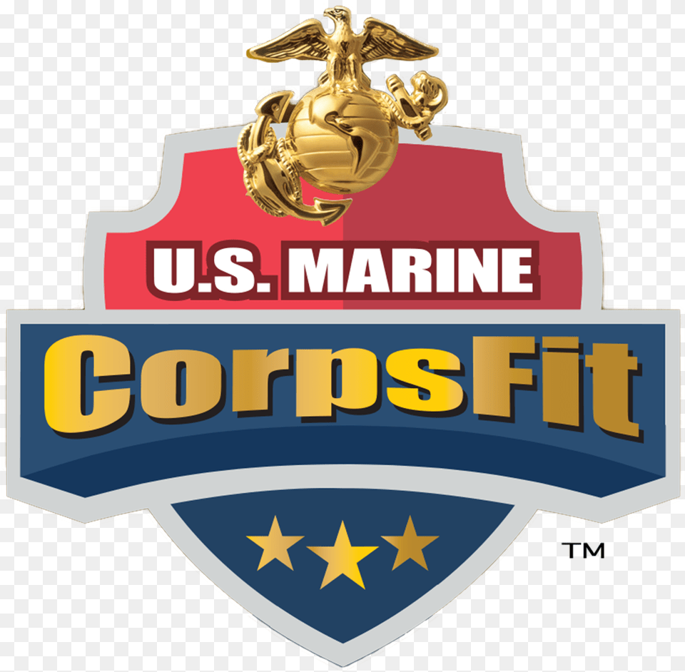 Marine Corps Fitness Challenge Logo Marine Corps Emblem, Badge, Symbol Free Png Download