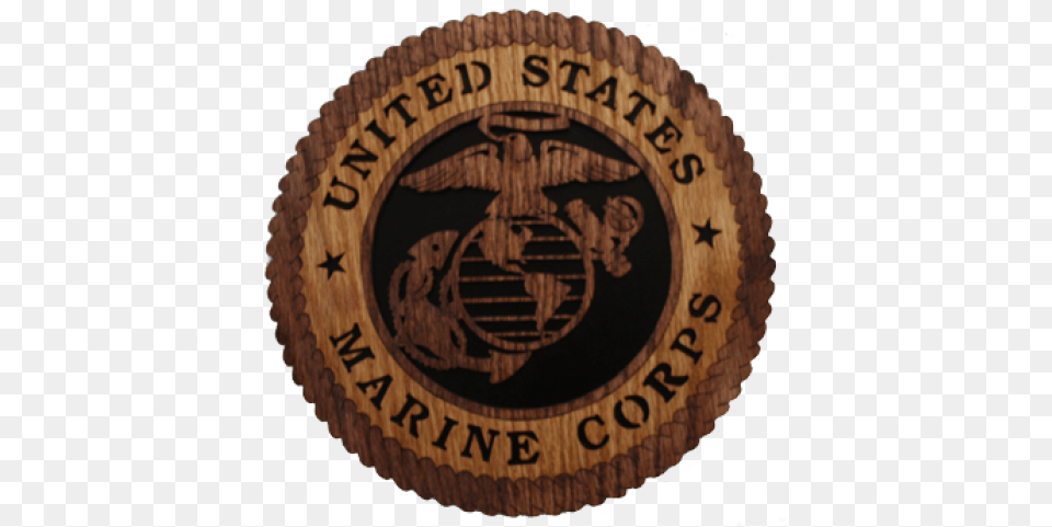 Marine Corps Insignia Plaque T Shirt, Badge, Logo, Symbol Png Image