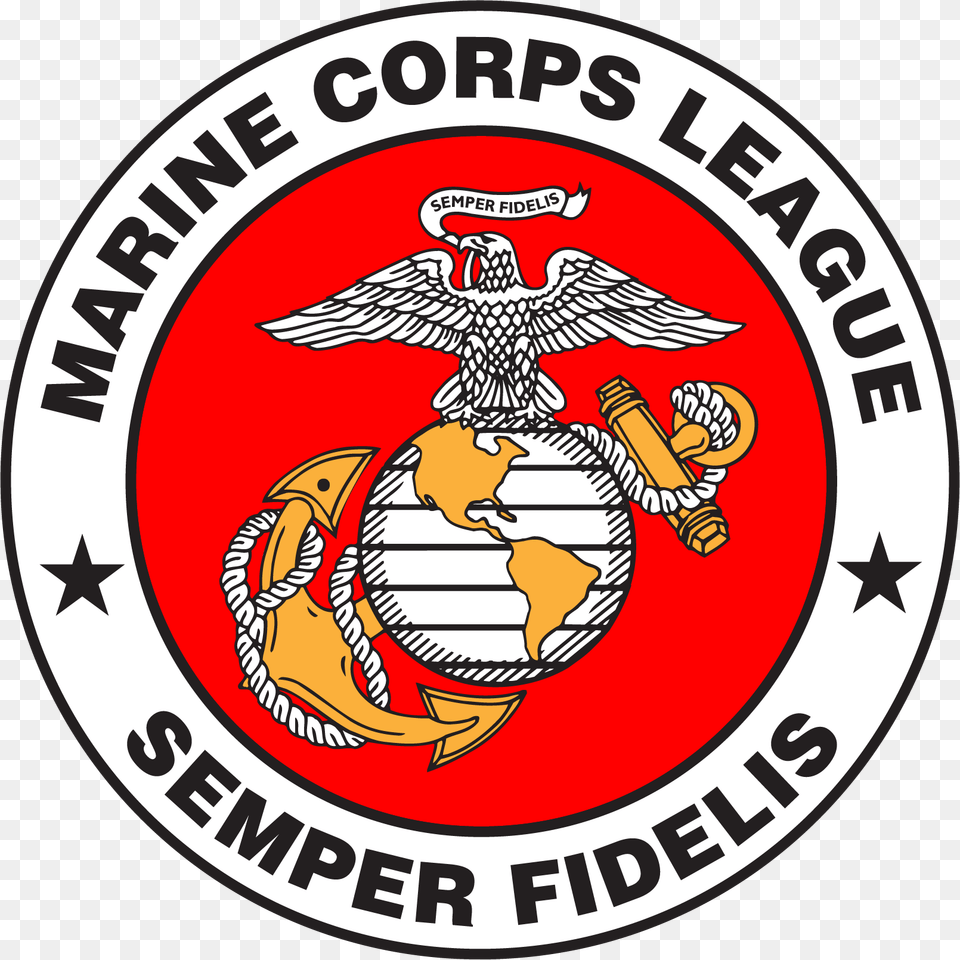 Marine Corps League Library Marine Corps, Emblem, Logo, Symbol, Badge Free Transparent Png