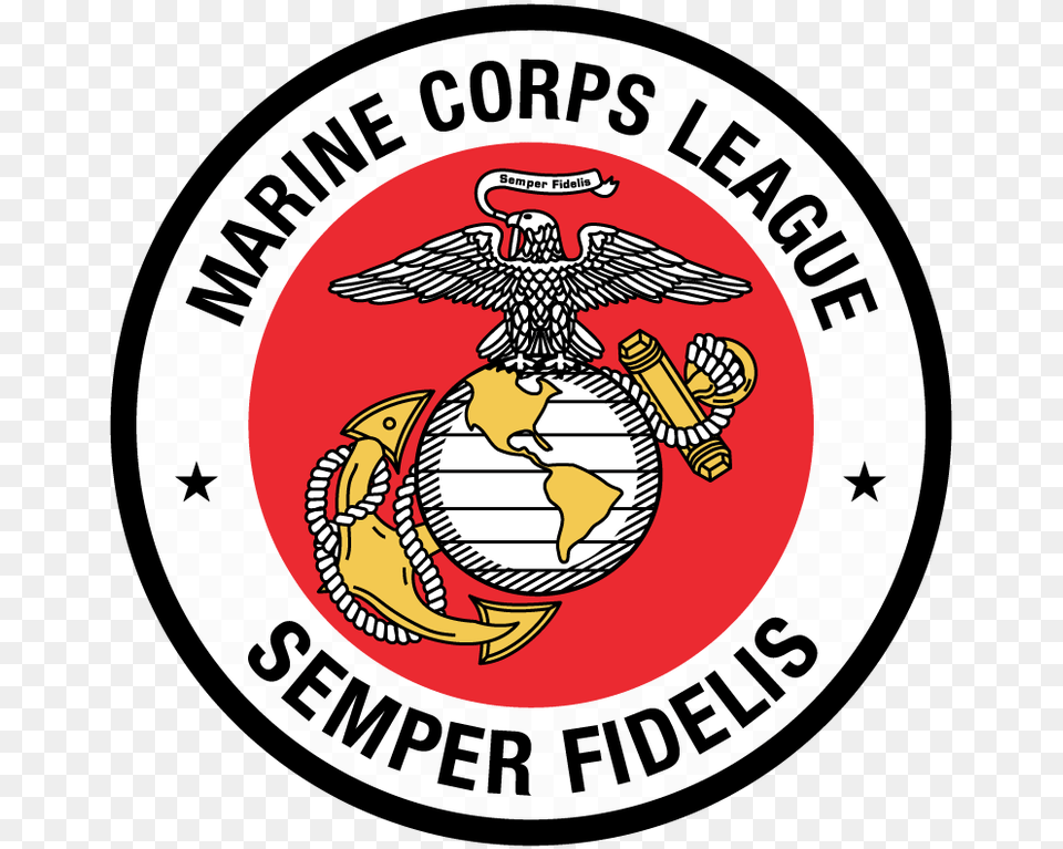 Marine Corps League Logo, Emblem, Symbol, Badge, Animal Png Image