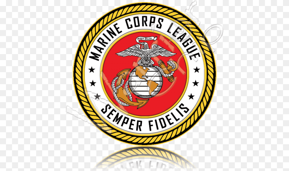 Marine Corps League North Carolina Best Choice Transparent Background, Badge, Emblem, Logo, Symbol Free Png