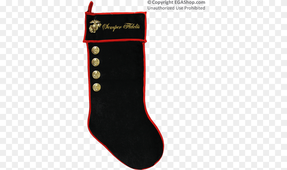 Marine Dress Blues Christmas Stocking, Christmas Decorations, Clothing, Festival, Hosiery Free Png Download