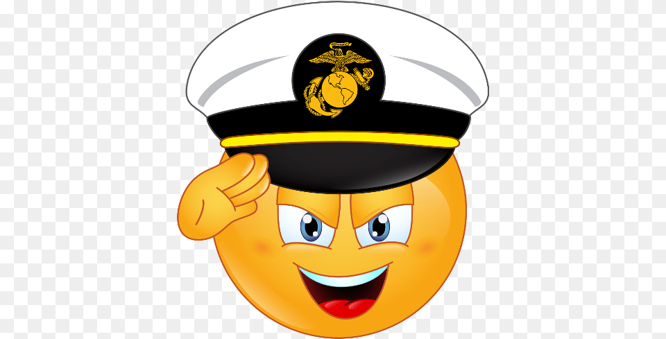 Marine Emojis By Emoji World Apps On Google Play Marine Emoji, Captain, Officer, Person, Baby Free Png Download