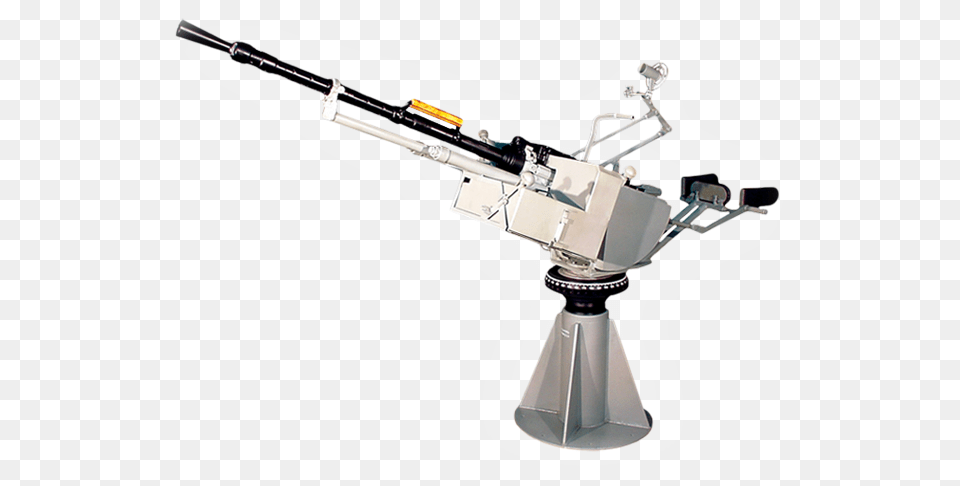 Marine Pedestal Machine Gun Mount 145 Mm Naval Gun, Machine Gun, Weapon, Smoke Pipe Free Png