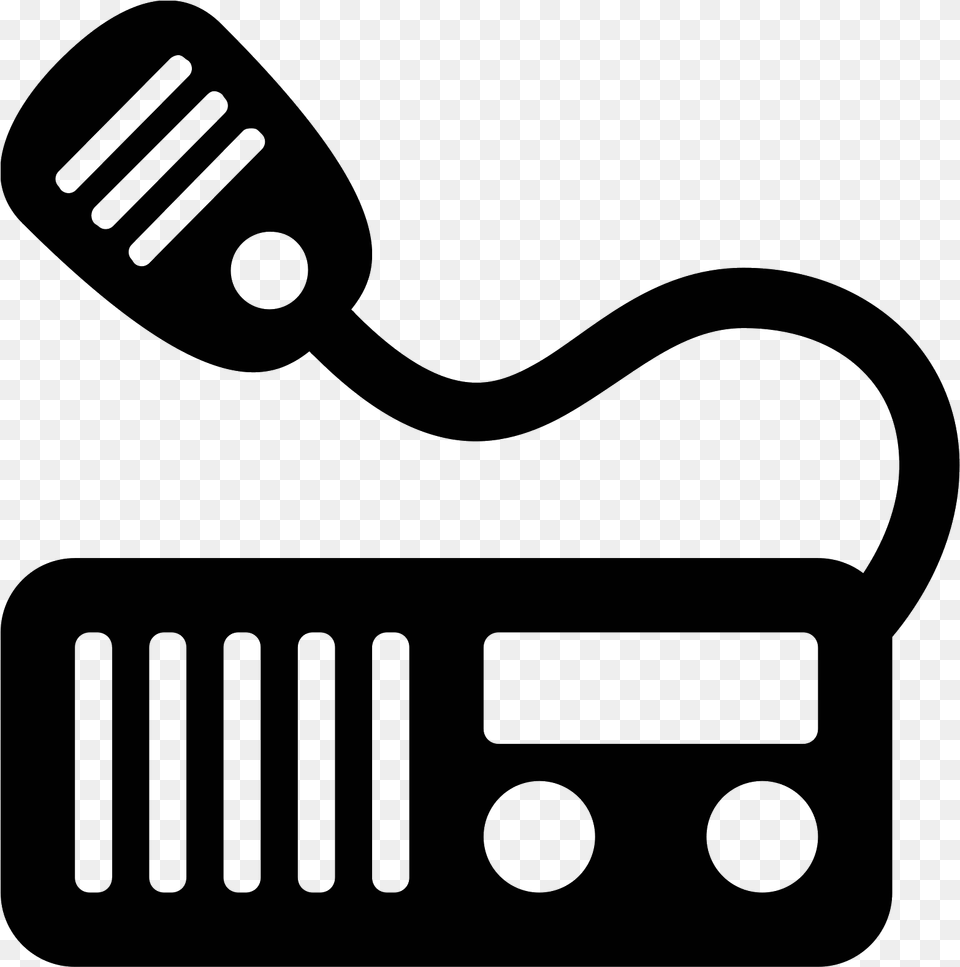 Marine Radio Icon Cb Radio Clip Art, Gray Png Image