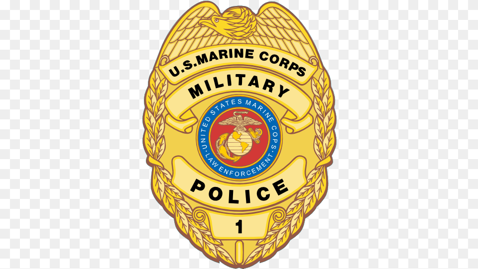 Marine Rank Military Police Badge Sticker Emblem, Logo, Symbol, Can, Tin Free Png Download