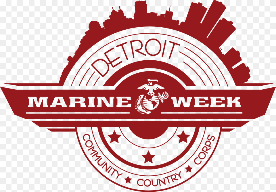 Marine Week Detroit Mission Accomplished Clip Art, Logo, Emblem, Symbol, Badge Free Transparent Png