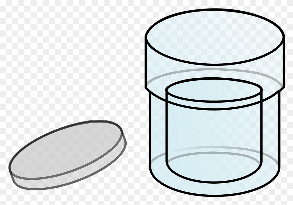 Marinelli Beaker Clipart, Cylinder, Jar, Glass, Mailbox Free Png Download