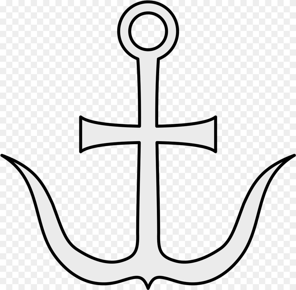 Mariner S Cross Heraldry Clipart St Clement39s Cross, Electronics, Hardware, Hook, Anchor Png Image