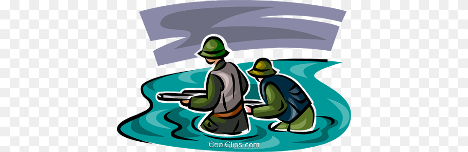 Marines Royalty Vector Clip Art Illustration, Water, Leisure Activities, Fishing, Outdoors Free Png