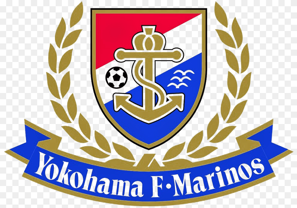 Marinos Yokohama F Marinos Logo, Emblem, Symbol, Badge Png Image