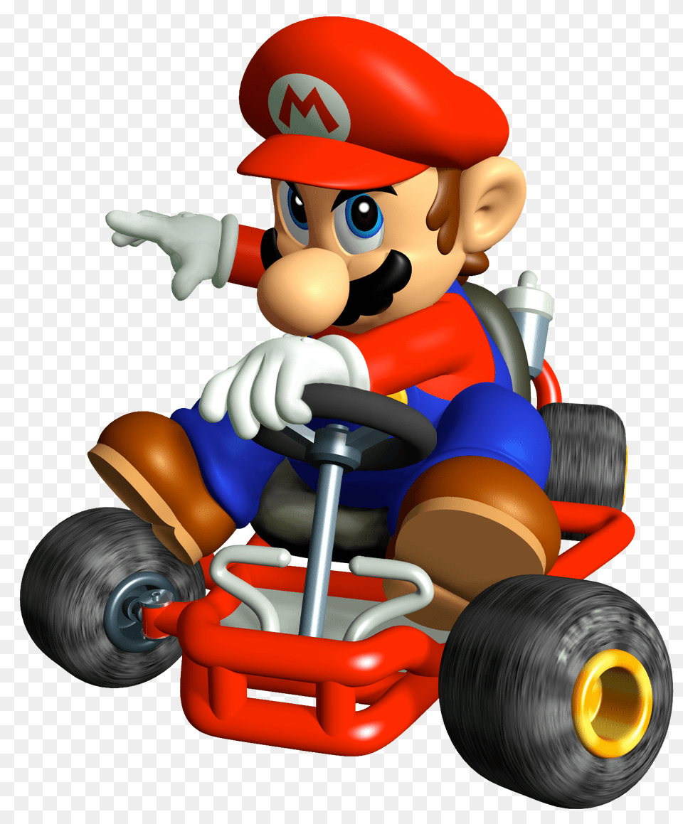 Mario, Kart, Transportation, Vehicle, Device Free Png