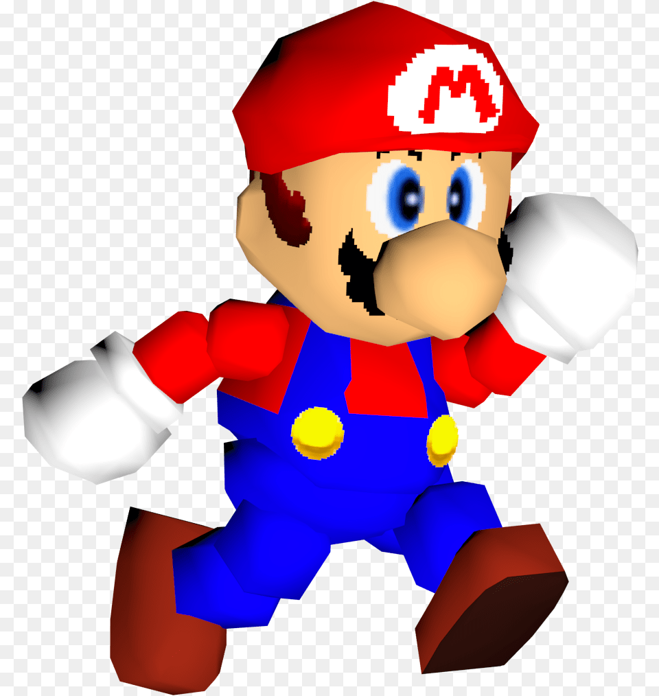 Mario 64 Mario, Baby, Person, Game, Super Mario Free Png Download