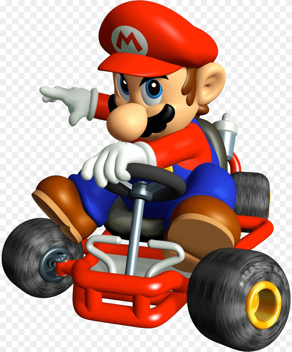 Mario, Kart, Toy, Transportation, Vehicle Png Image